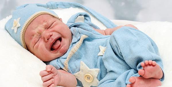 عکس کودک در حال گریه