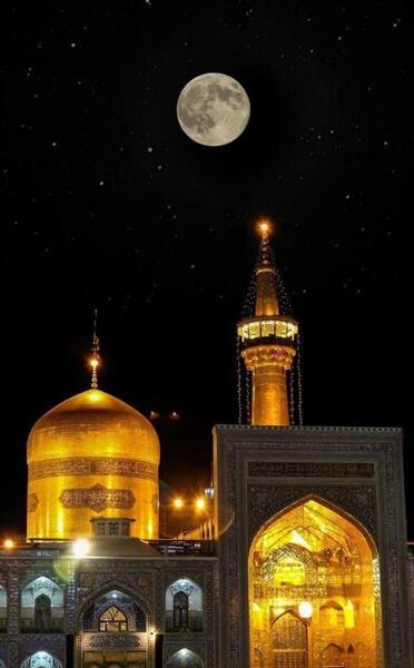 عکس داخل حرم مشهد