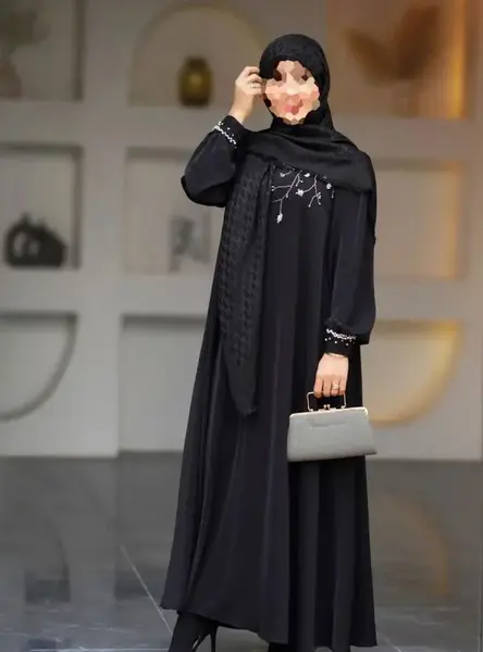 عکس مدل مانتو عبایی جدید