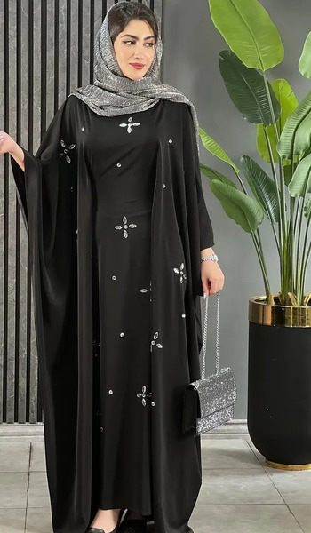 عکس مدل مانتو عبایی جدید