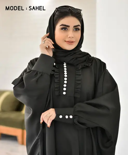 عکس مدل مانتو عبایی مجلسی