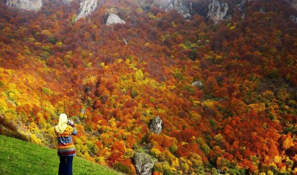 عکس های پاییزی گردنه حیران