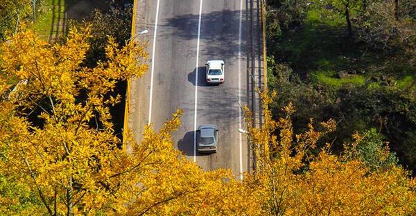 عکس های پاییزی گردنه حیران