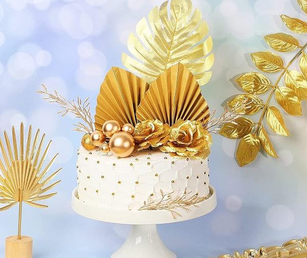 عکس برگ پاییزی برای روی کیک