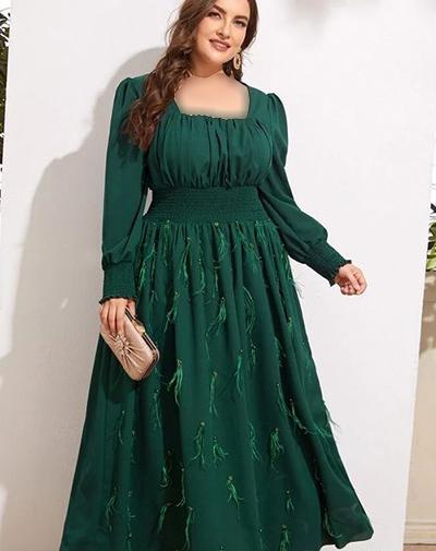 عکس لباس مجلسی ریون برای افراد چاق