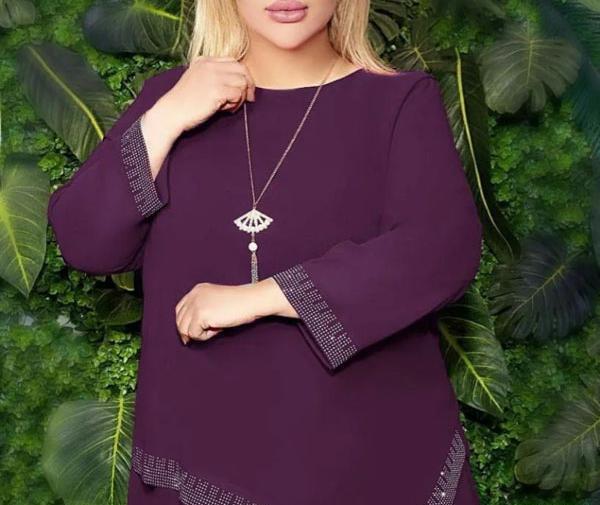 عکس لباس مجلسی ریون برای افراد چاق