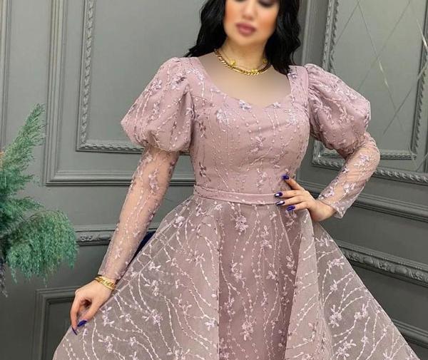 عکس لباس مجلسی عروسکی بلند جدید