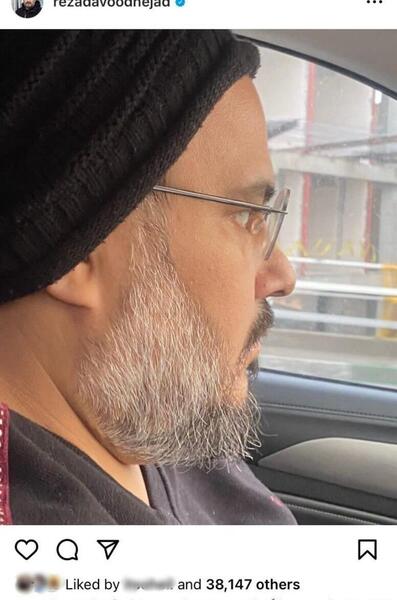 عکس جدید رضا داوودنژاد