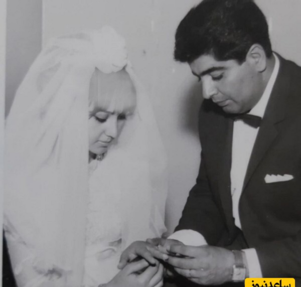 عکس عروسی پدر و مادر رزیتا غفاری