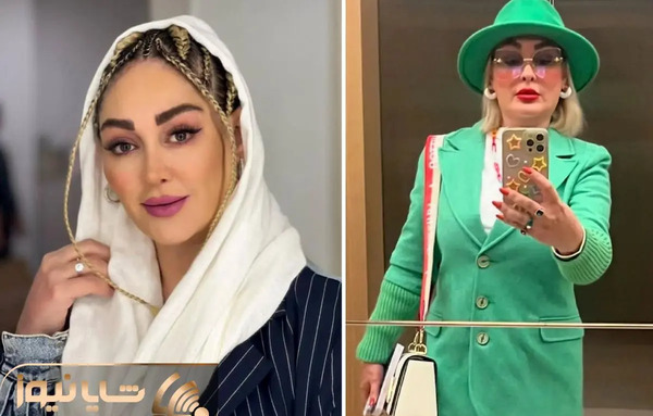 عکس جدید از بچه های الهام حمیدی