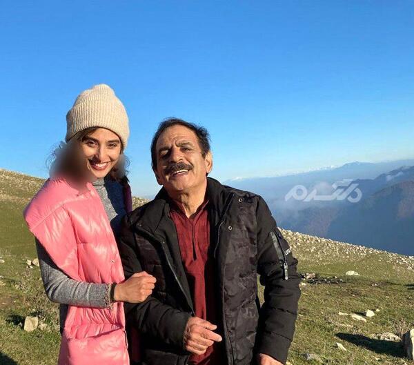 عکس آناهیتا افشار در پوست شیر