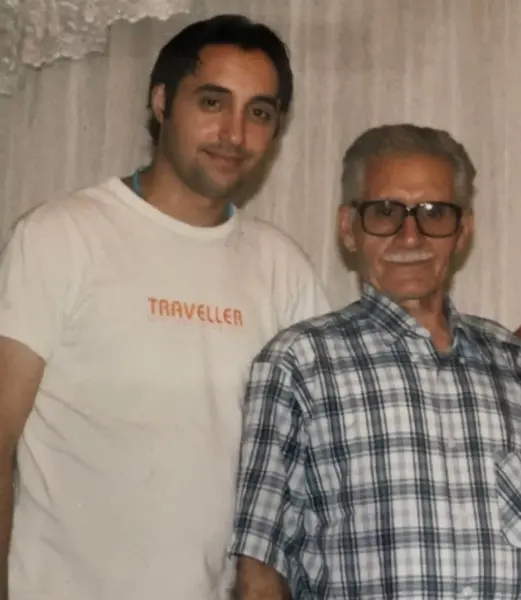 عکس بچگی های امیرحسین رستمی