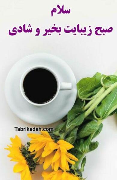 عکس استوری صبح بخیر شاد جدید