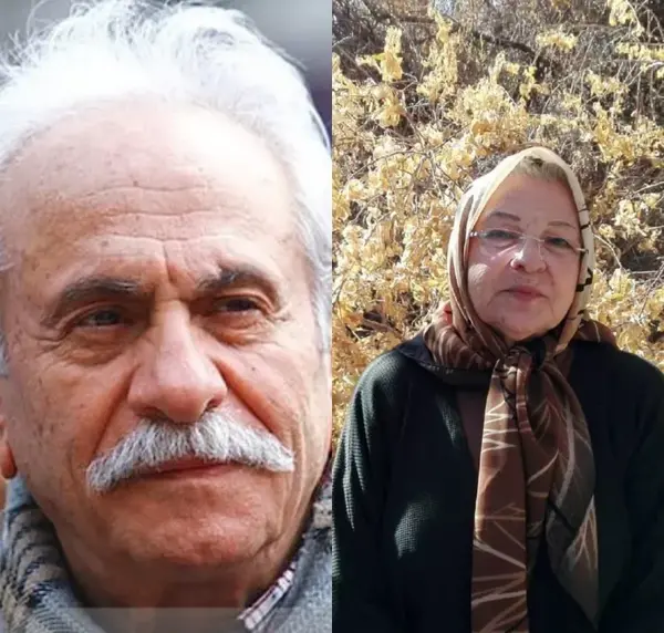 عکس ایرج راد و همسرش