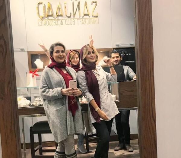 عکس استوری های جدید سپیده بزمی پور