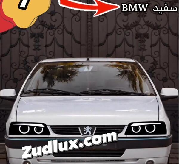 عکس ۴۰۵ سفید اسپرت