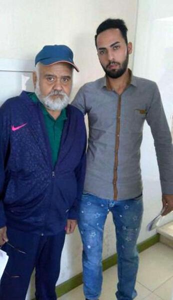 عکس اکبر عبدی جوانی
