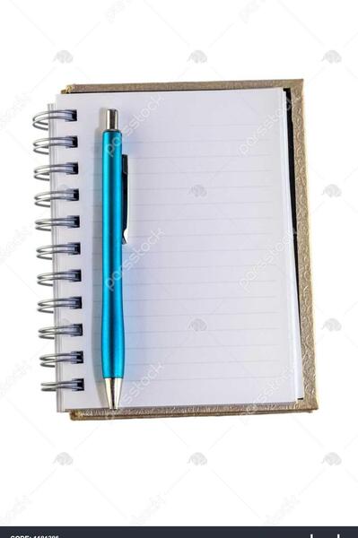 عکس دفترچه سفید
