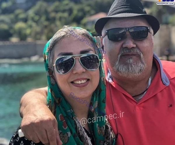 عکس اکبر عبدی با معین