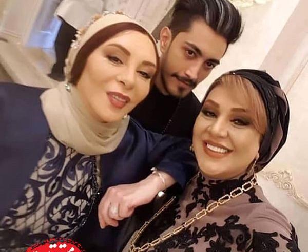 عکس همسر و فرزند افسانه بایگان