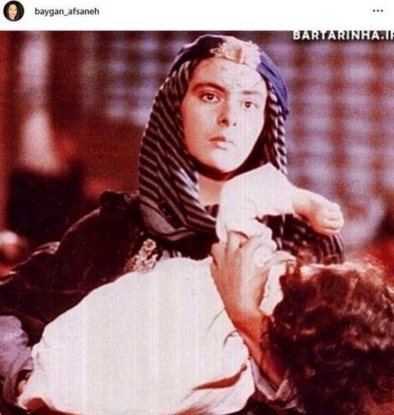 عکس قدیمی از افسانه بایگان