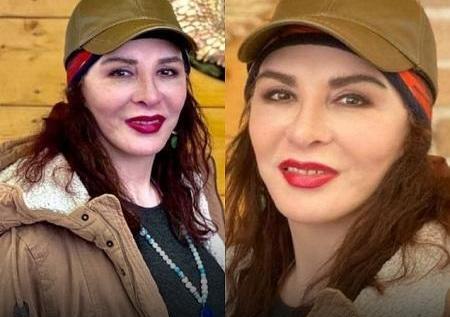 عکسهای جدید افسانه بایگان و همسرش