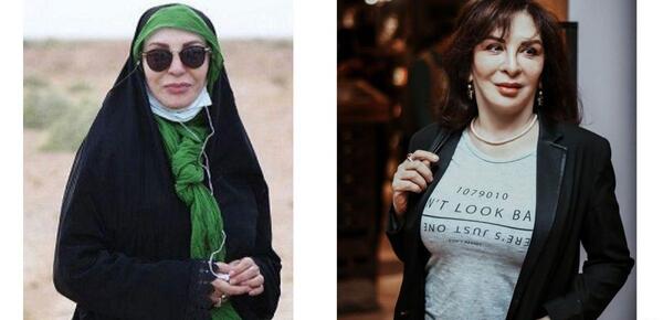 عکس افسانه بایگان و فرزندانش
