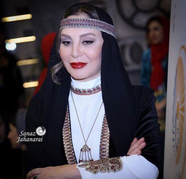 عکس بازیگر افسانه بایگان و همسرش
