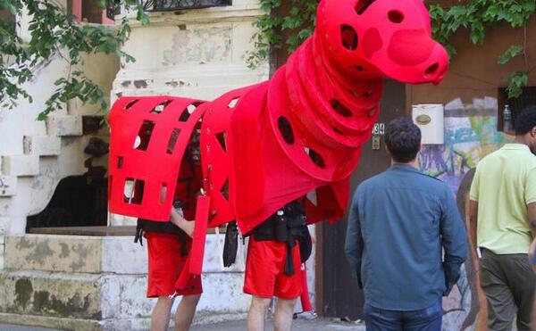 عکس سگ قرمز واقعی