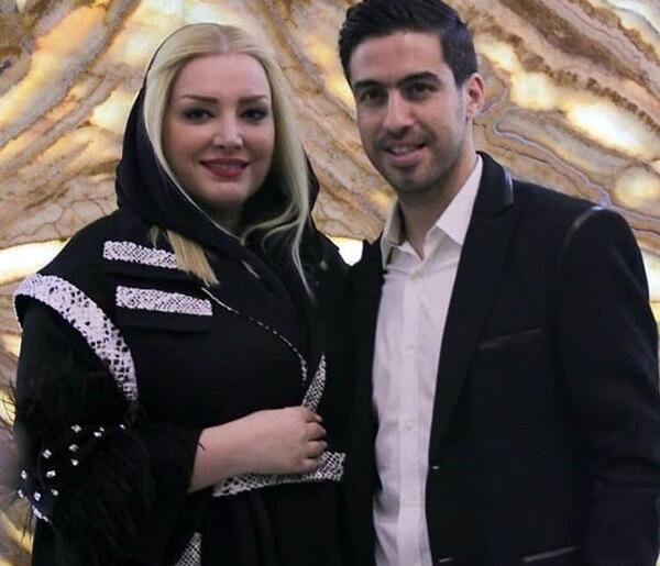 حیدری عکس اصغر باکردار و همسرش