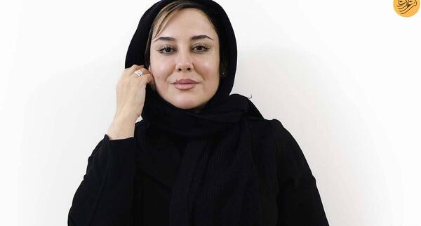 عکس اشا محرابی با پدرش