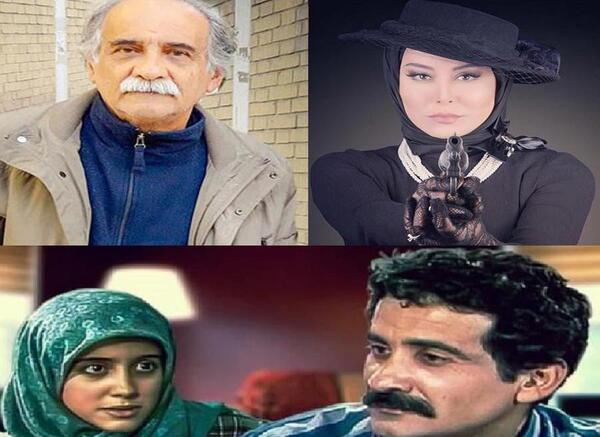عکس اشا محرابی با پدرش
