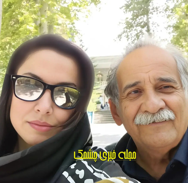 عکس اسماعیل محرابی و زنش