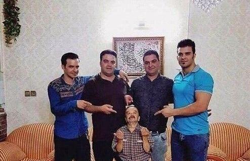 عکس از خانواده اسدالله یکتا