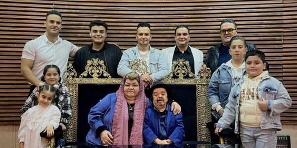 عکس از خانواده اسدالله یکتا