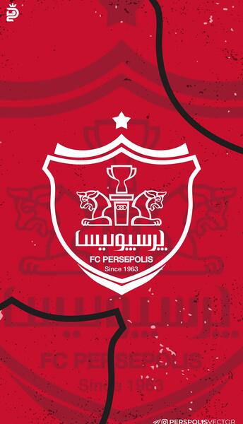 عکس پشت زمینه گوشی پرسپولیس