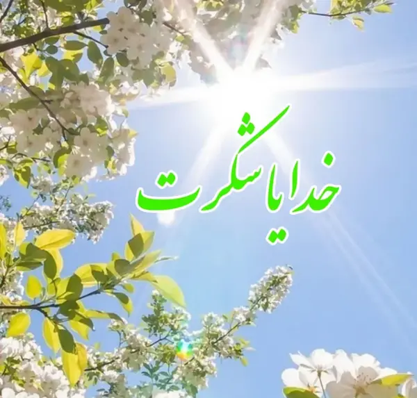 عکس تصویر زمینه گوشی خدایا شکرت