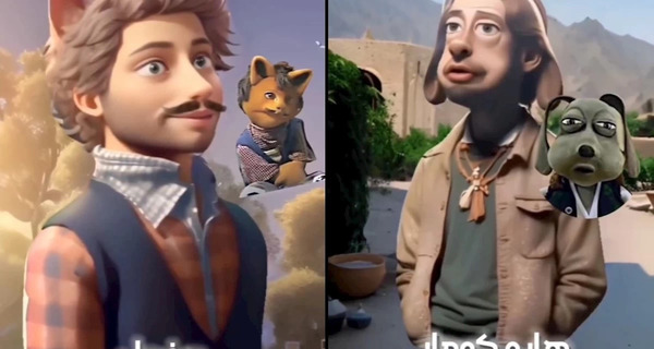 عکس سگ خونه مادربزرگه