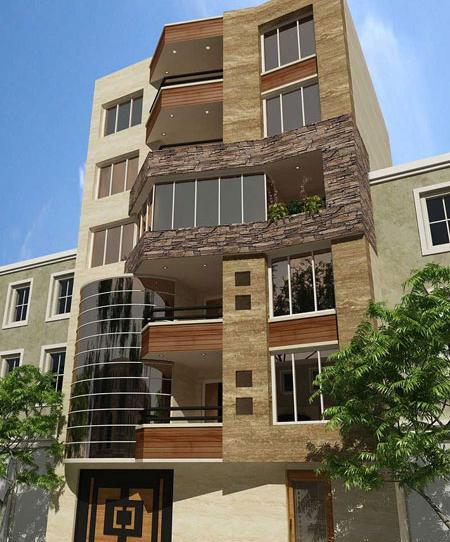 عکس خانه آپارتمانی ساده
