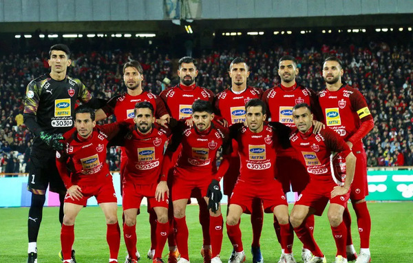 عکس تیم پرسپولیس خفن