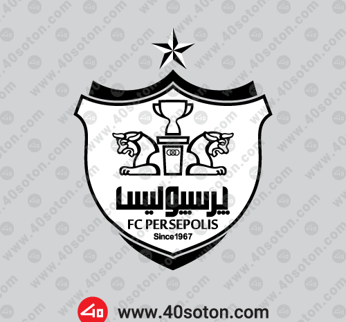 عکس تیم پرسپولیس نقاشی