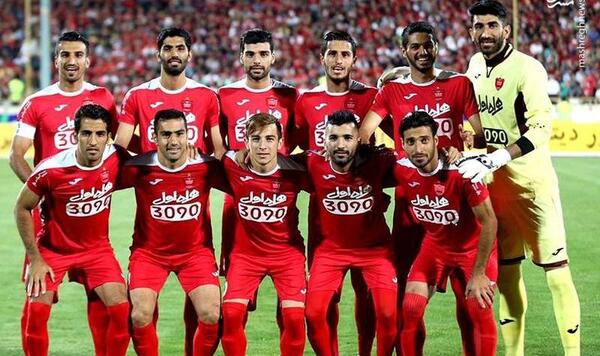 عکس تیمی پرسپولیس جدید