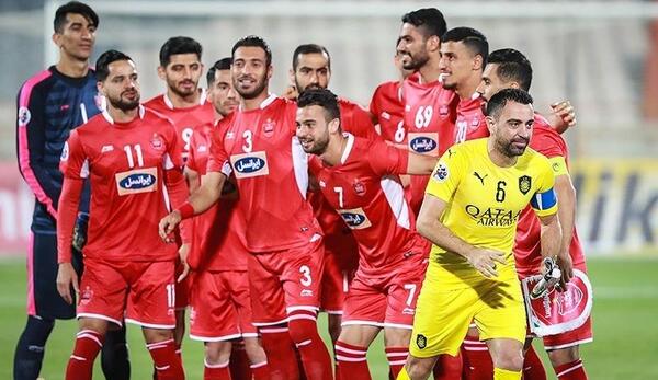 عکس تیمی پرسپولیس با ژاوی
