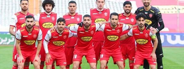 عکس تیمی پرسپولیس مقابل سپاهان