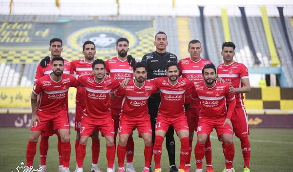 عکس تیمی پرسپولیس مقابل سپاهان