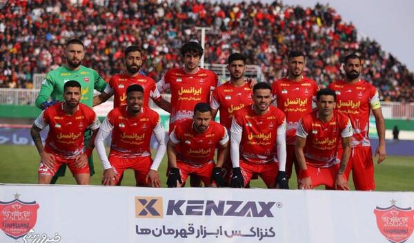 عکس تیمی پرسپولیس مقابل سپاهان