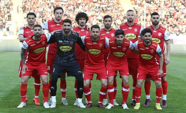 عکس تیمی پرسپولیس مقابل سپاهان