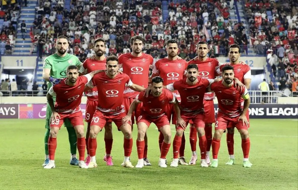 عکس تیمی پرسپولیس مقابل سپاهان
