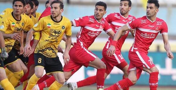 عکس تیمی پرسپولیس مقابل سپاهان