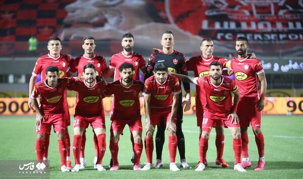 عکس تیمی پرسپولیس مقابل سپاهان